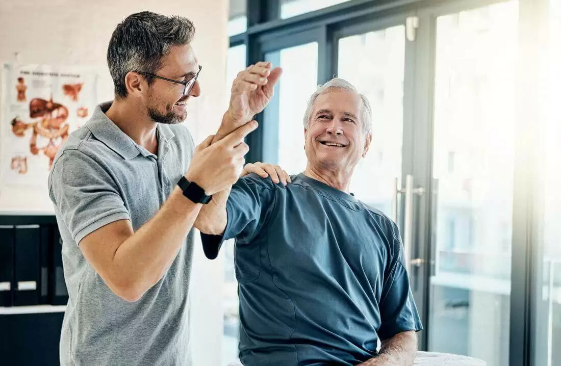 senior-man-receiving Free Screening